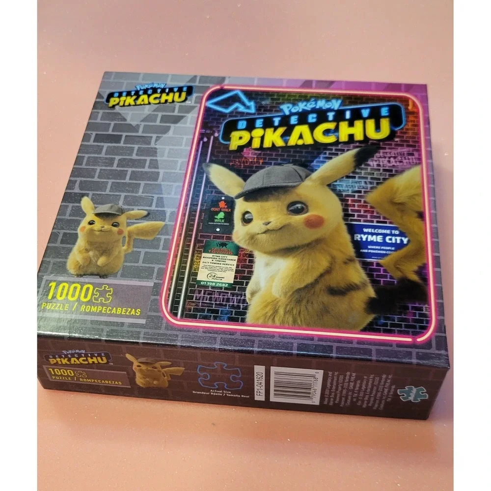 Pokémon Detective Pikachu Jigsaw Puzzle 1000 Pieces Buffalo BRAND NEW